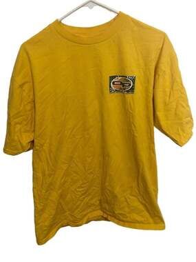 Vintage Ocean Pacific OP Surf Graphic T-Shirt Yellow